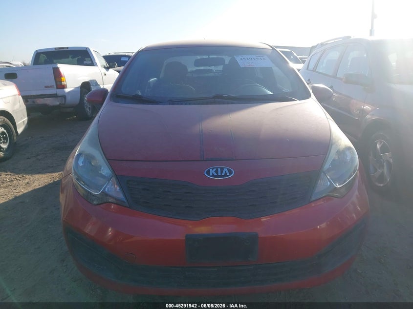 2014 KIA RIO auction photo 6
