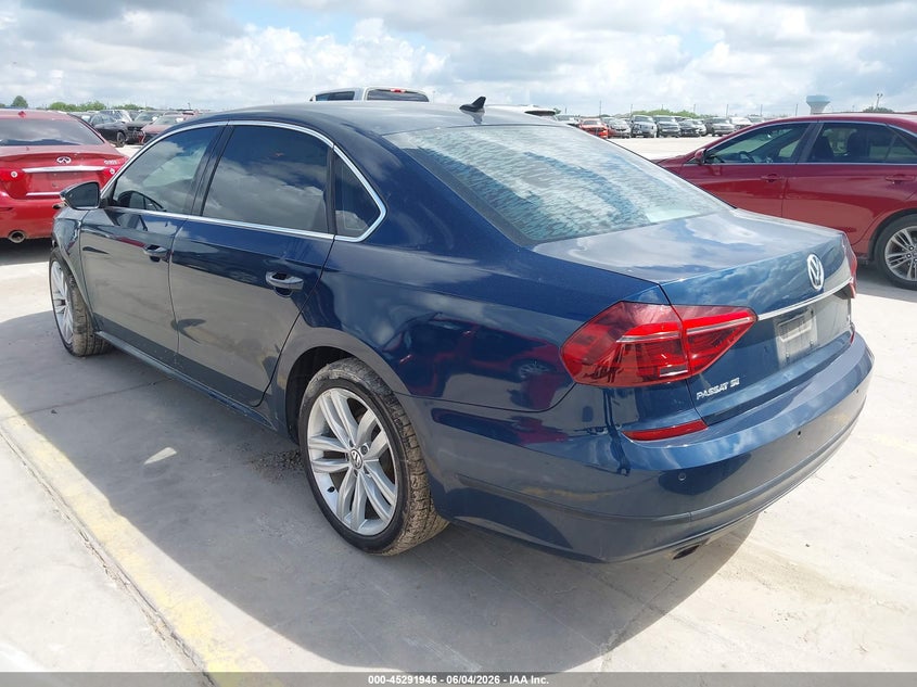 Vin: 1vwba7a36jc001156, lot: 45789782, volkswagen passat 2.0t se 20183