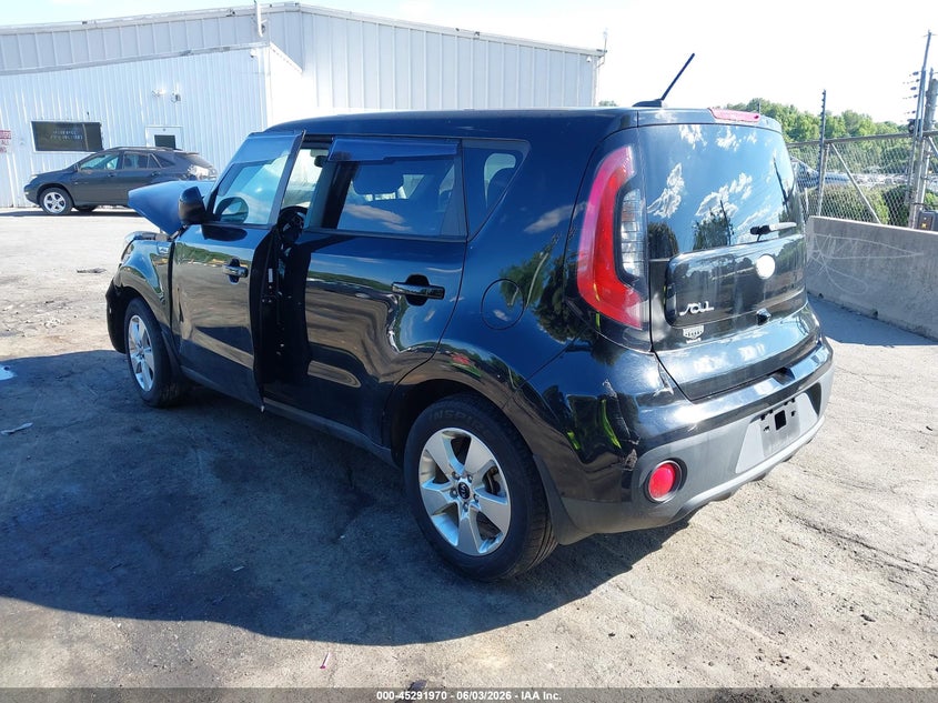 Vin: kndjn2a28k7693007, lot: 45789806, kia soul 20193