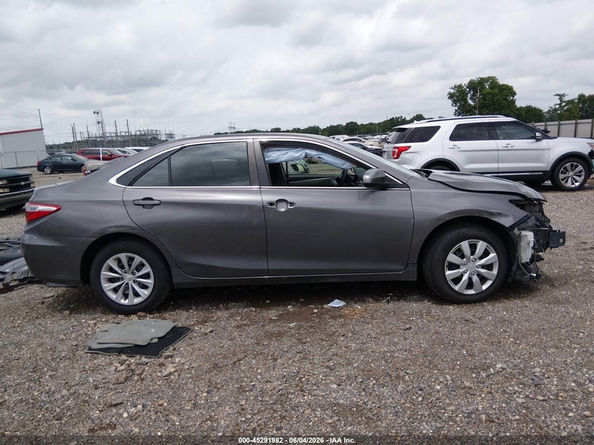 2016 TOYOTA CAMRY SEDAN 2.5L I-4 DOHC, VVT, 178HP