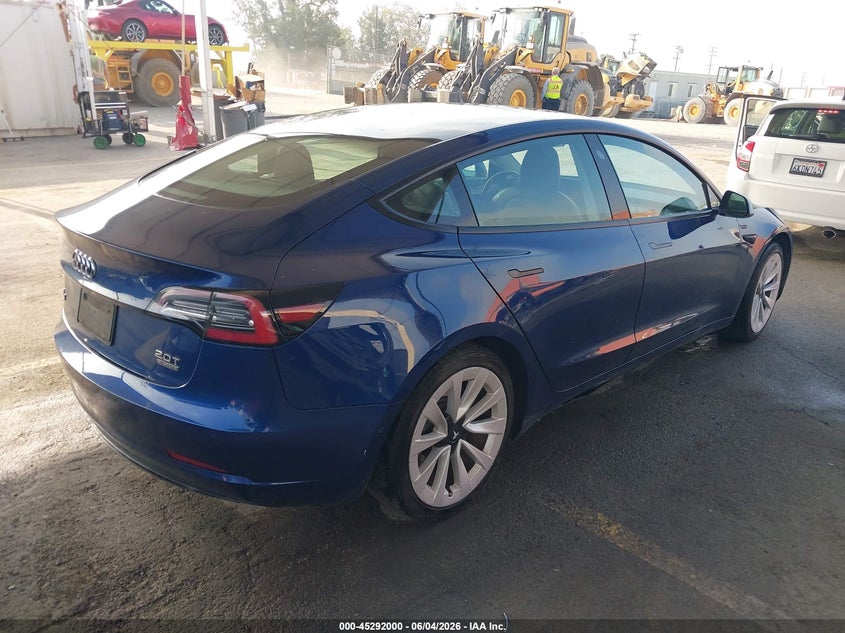 Vin: 5yj3e1eb5nf143954, lot: 45789836, tesla model 3 long range dual motor all-wheel drive 20224