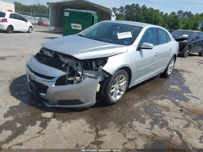 Vin: 1g11c5slxff322935, lot: 45789841, chevrolet malibu 1lt 20152