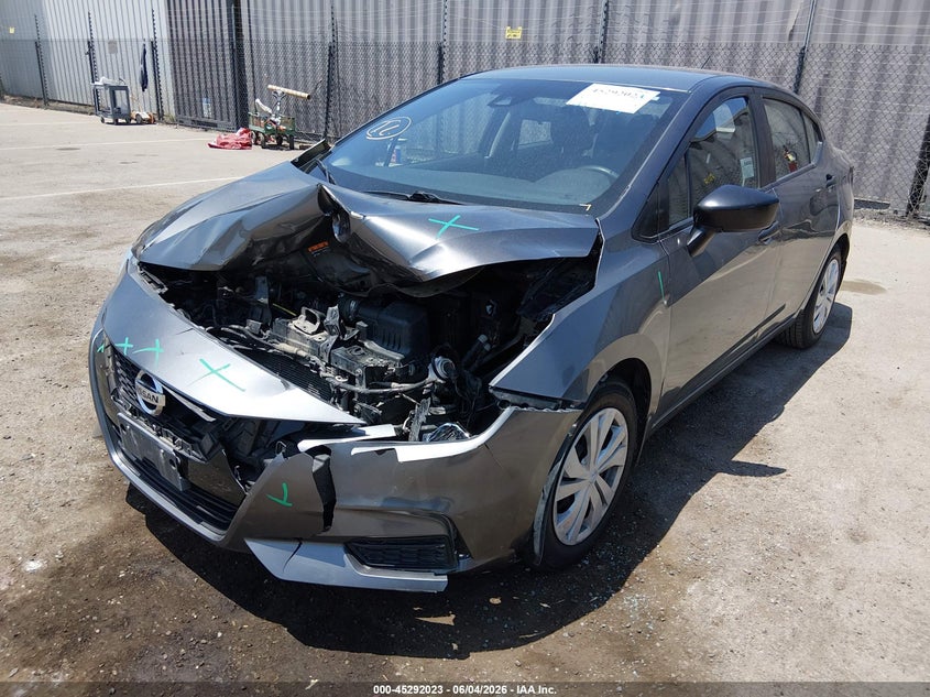 2021 Nissan Versa S 5-Speed Manual Transmission VIN: 3N1CN8BV4ML894845 Lot: 45292023