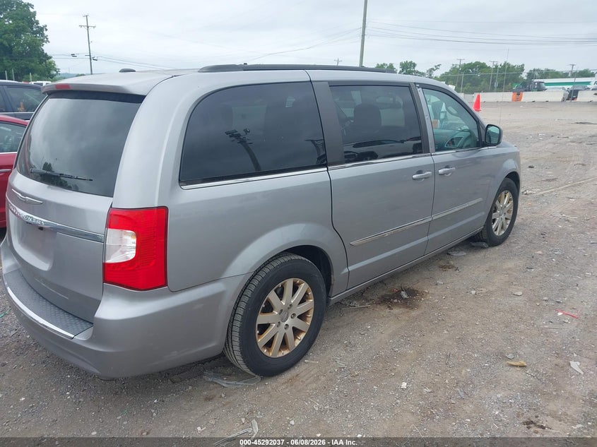 Vin: 2c4rc1bgxgr118684, lot: 45789873, chrysler town & country touring 20164