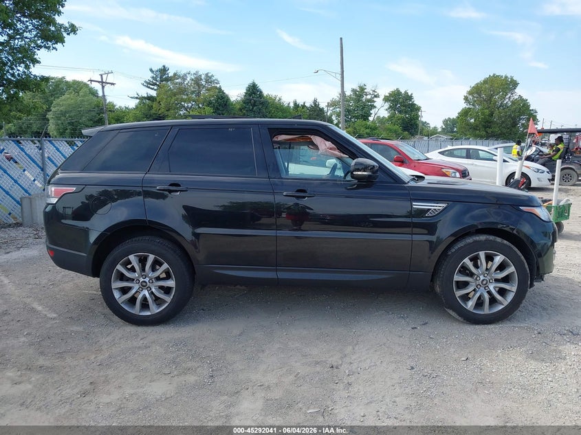 2014 Land Rover Range Rover Sport 3.0L V6 Supercharged Hse VIN: SALWR2VF3EA305110 Lot: 45292041