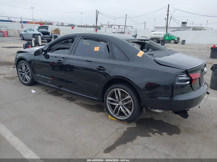 Vin: wau43afd9hn006495, lot: 45789890, audi a8 l 4.0t sport 20173