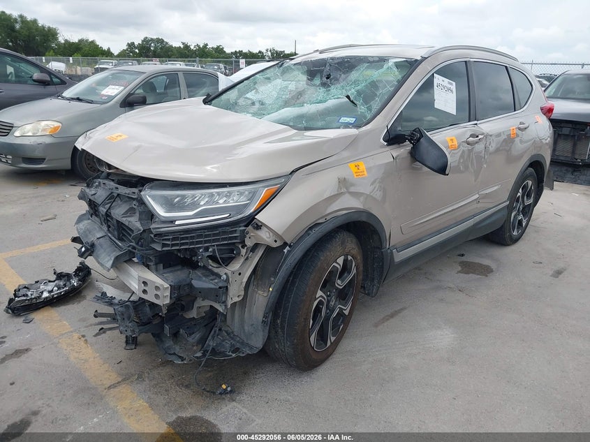 Vin: 5j6rw1h95jl000018, lot: 45789892, honda cr-v touring 20182
