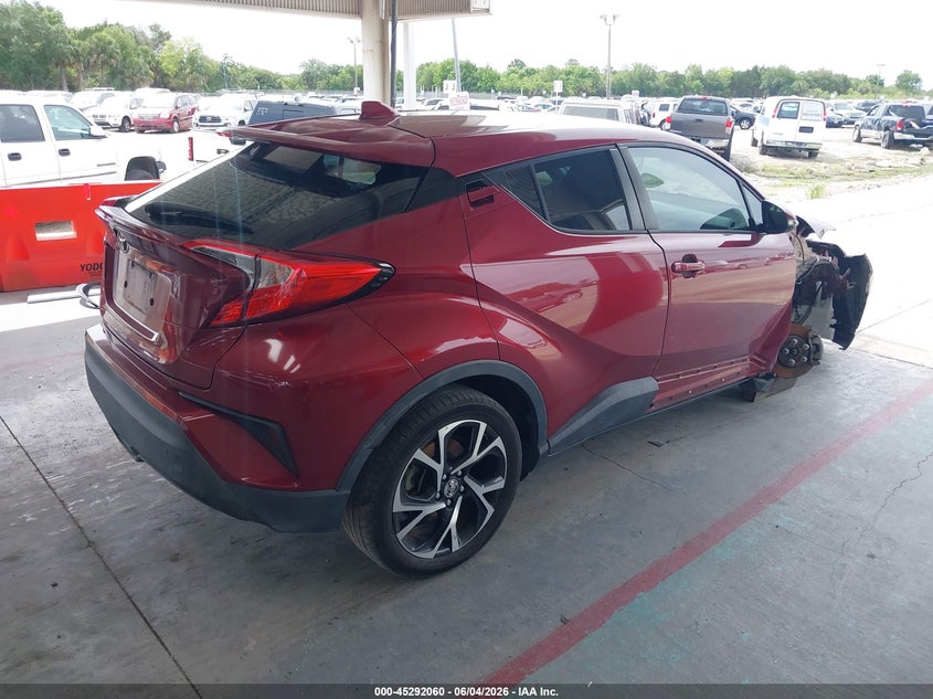 Vin: nmtkhmbx9kr082666, lot: 45789896, toyota c-hr xle 20194
