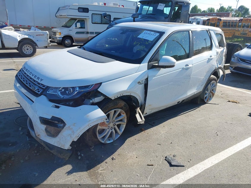 Vin: salcr2rx4jh769787, lot: 45789949, land rover discovery sport hse 20182