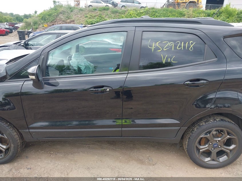 2018 Ford Ecosport Ses VIN: MAJ6P1CL7JC169259 Lot: 45292118