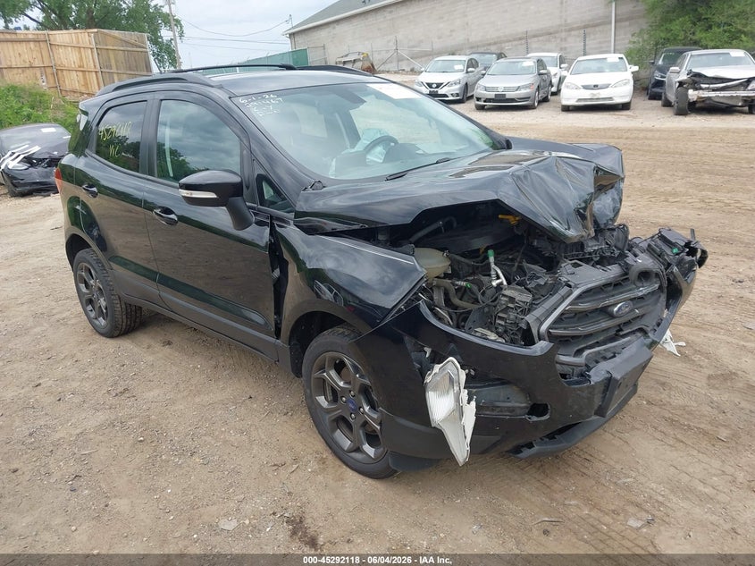 Vin: maj6p1cl7jc169259, lot: 45789954, ford ecosport ses 2018 img_1