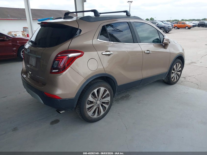 Vin: kl4cjasb5jb513873, lot: 45789985, buick encore preferred 20184