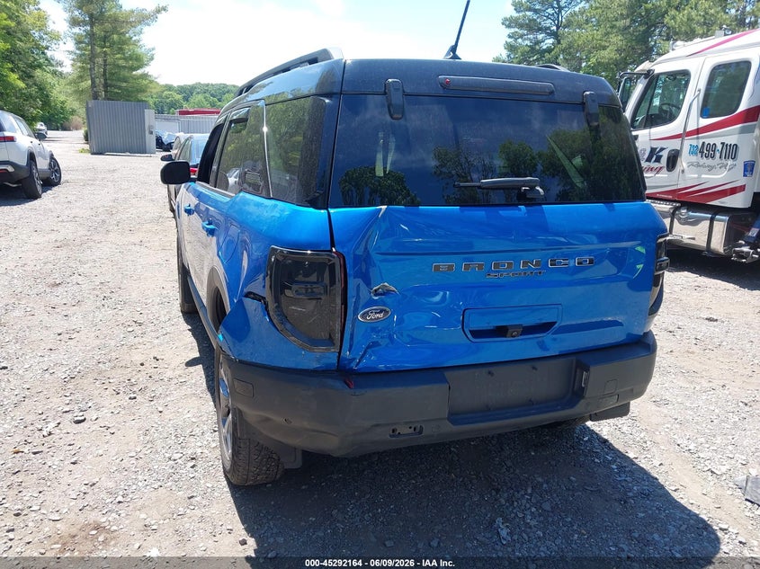 2022 Ford Bronco Sport Badlands VIN: 3FMCR9D95NRE10554 Lot: 45292164