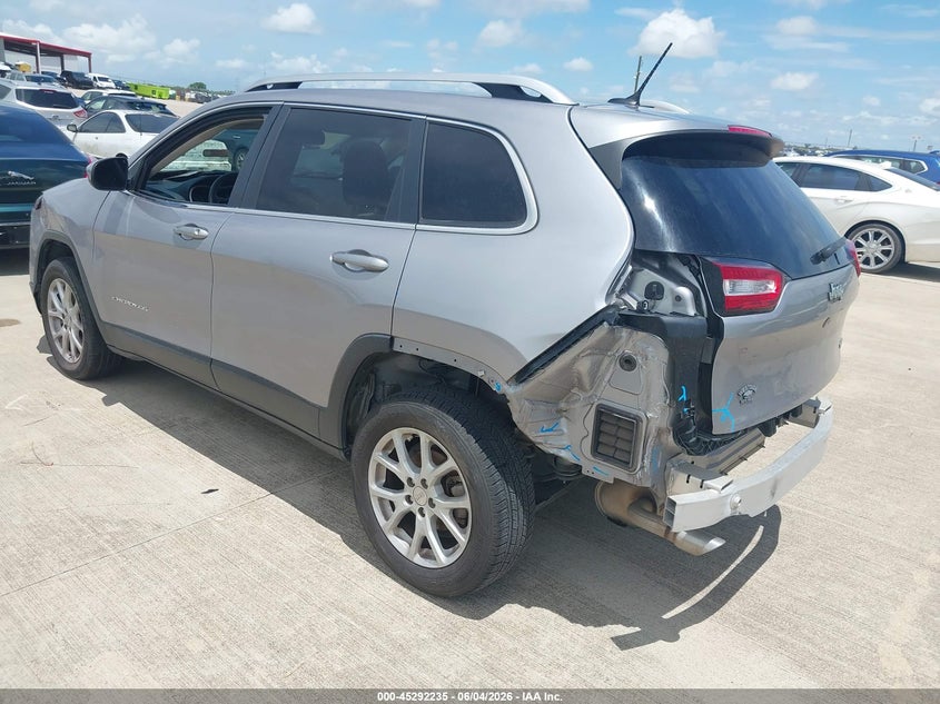 Vin: 1c4pjlcbxjd574402, lot: 45790071, jeep cherokee latitude fwd 20183
