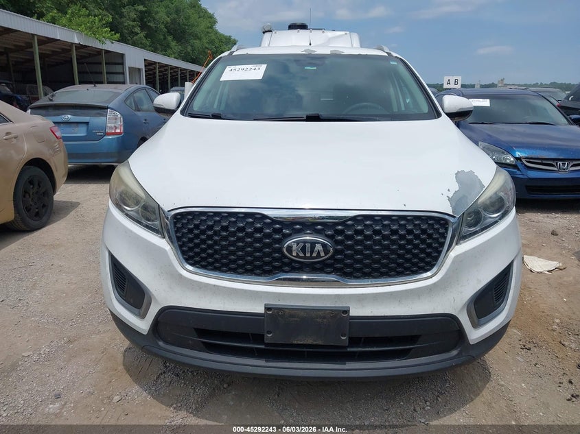 2017 Kia Sorento 3.3L Lx VIN: 5XYPGDA5XHG207187 Lot: 45292243