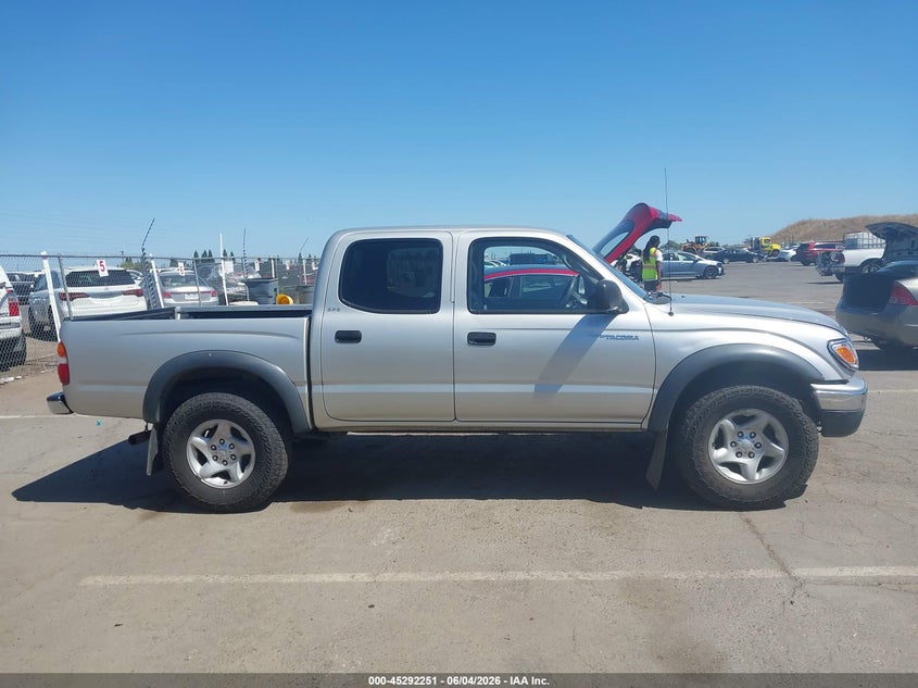 2002 Toyota Tacoma Base V6 VIN: 5TEHN72N72Z139552 Lot: 45292251