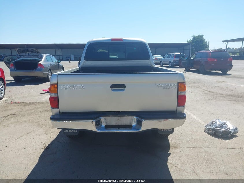 2002 Toyota Tacoma Base V6 VIN: 5TEHN72N72Z139552 Lot: 45292251