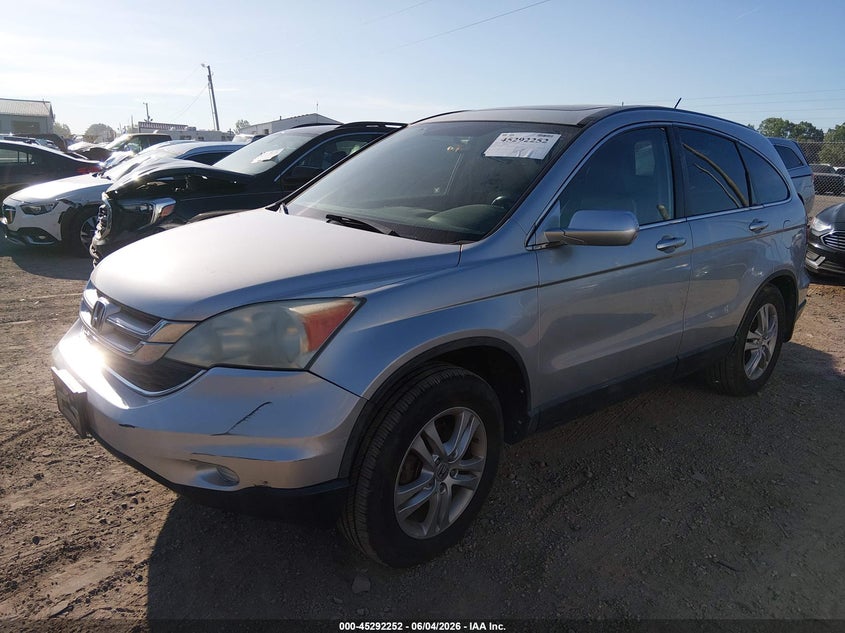 Vin: 5j6re4h76al001391, lot: 45790088, honda cr-v ex-l 20102