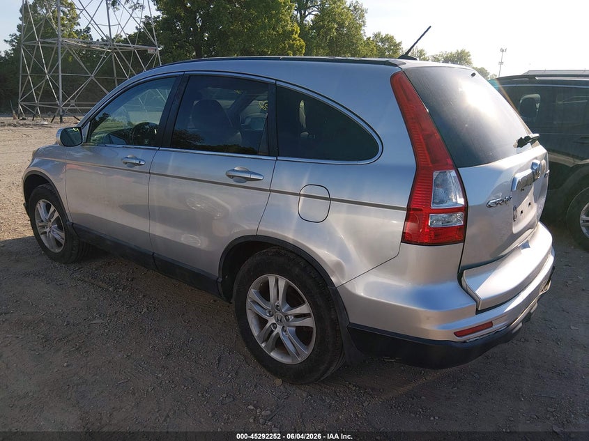 Vin: 5j6re4h76al001391, lot: 45790088, honda cr-v ex-l 20103