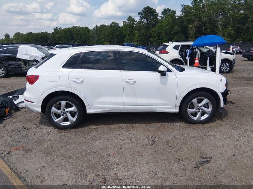 2021 Audi Q3 Premium 40 Tfsi Quattro Tiptronic VIN: WA1AUCF37M1064350 Lot: 45292254