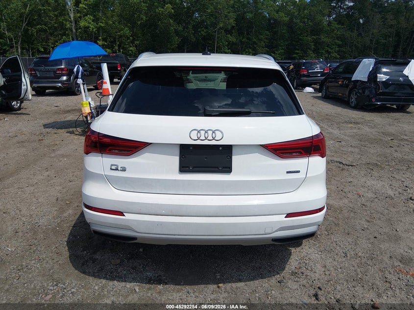 2021 Audi Q3 Premium 40 Tfsi Quattro Tiptronic VIN: WA1AUCF37M1064350 Lot: 45292254