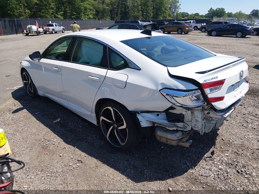 2021 HONDA ACCORD auction photo 3
