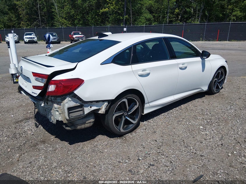 2021 HONDA ACCORD auction photo 4