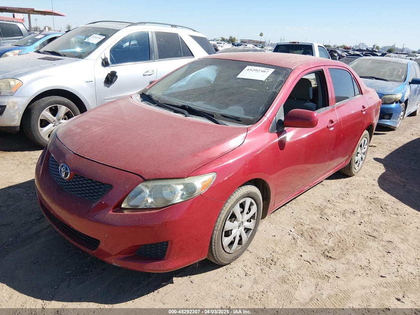 2009 Toyota Corolla Le 1NXBU40E29Z082461 photo 1