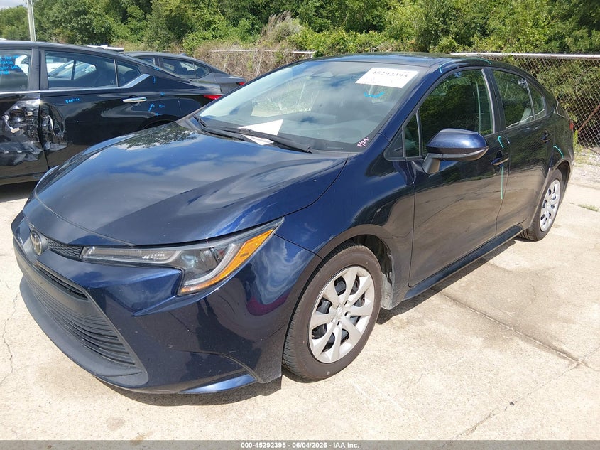Vin: 5yfb4mde0rp145603, lot: 45790231, toyota corolla le 20242