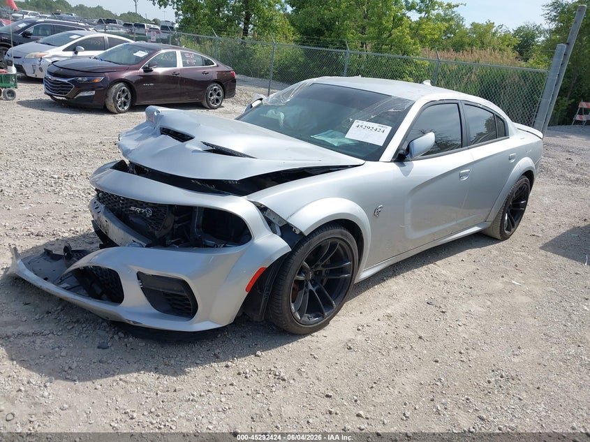 Vin: 2c3cdxl99lh215756, lot: 45790260, dodge charger srt hellcat rwd 20202