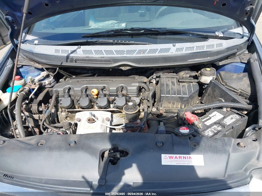 2008 Honda Civic Ex VIN: 2HGFA16808H500467 Lot: 45292465