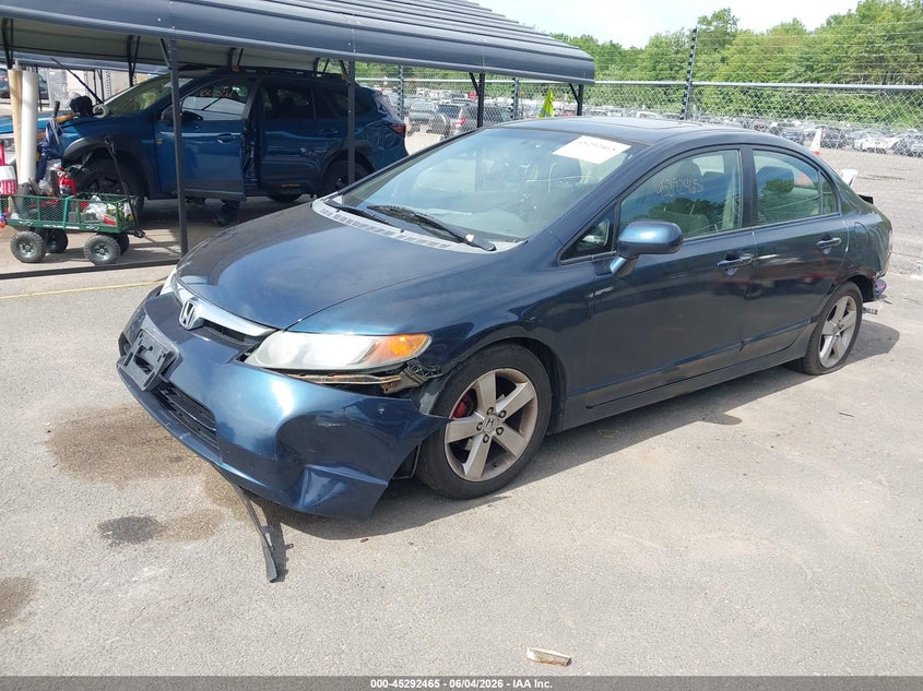 2008 Honda Civic Ex VIN: 2HGFA16808H500467 Lot: 45292465
