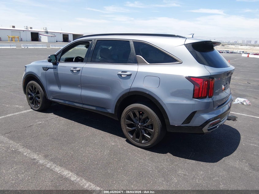 Vin: 5xyrkdlf5mg045184, lot: 45790308, kia sorento sx 20213