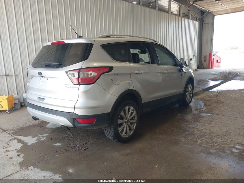 Vin: 1fmcu9j93hub58223, lot: 45790318, ford escape titanium 20174