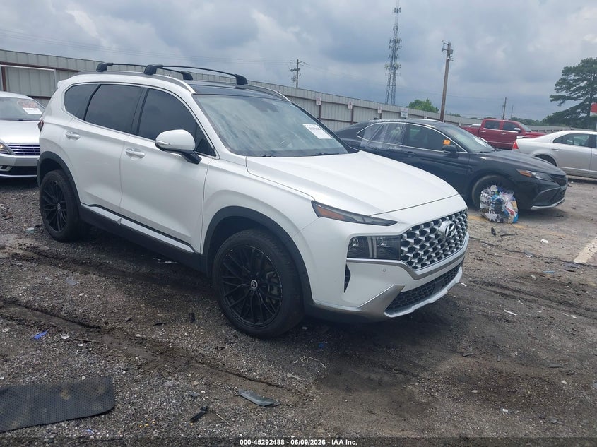 Vin: km8s5da19mu011078, lot: 45790324, hyundai santa fe hybrid limited 2021 img_1