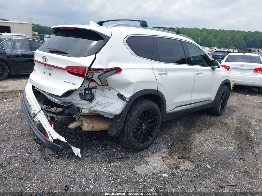 2021 HYUNDAI SANTA FE HYBRID 1.6L I-4 DI, DOHC, V(VIN: KM8S5DA19MU011078