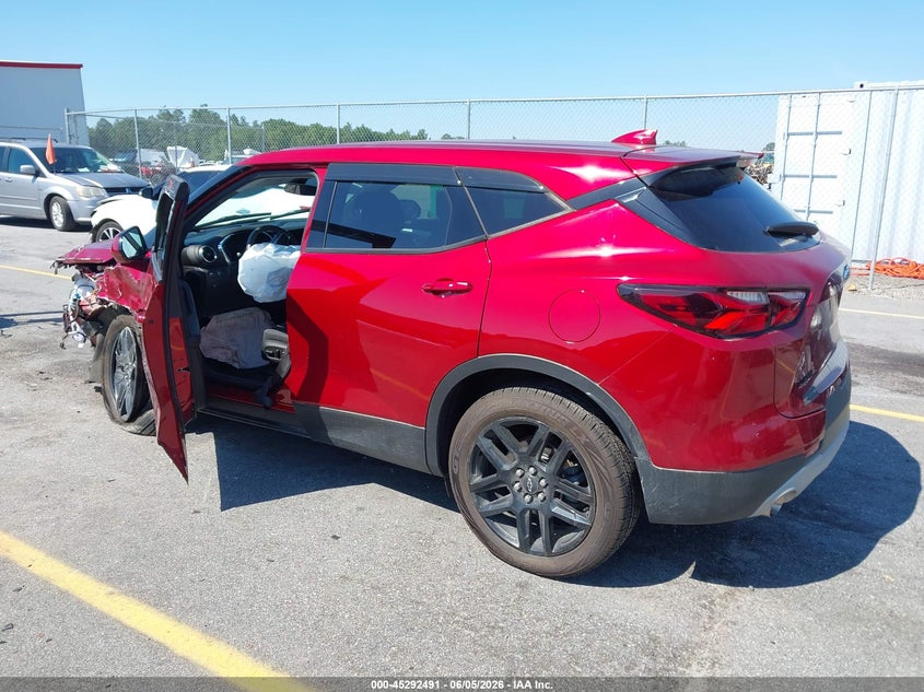 Vin: 3gnkbcr41ms574381, lot: 45790327, chevrolet blazer fwd 2lt 20213