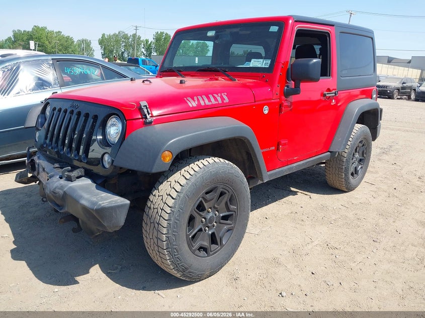 2017 JEEP WRANGLER auction photo 2
