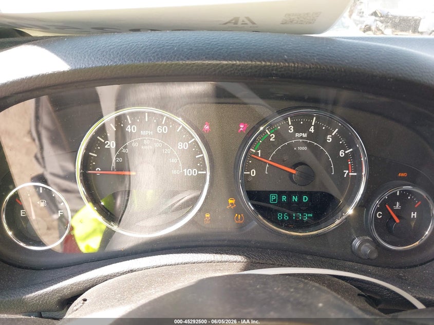 2017 JEEP WRANGLER auction photo 7