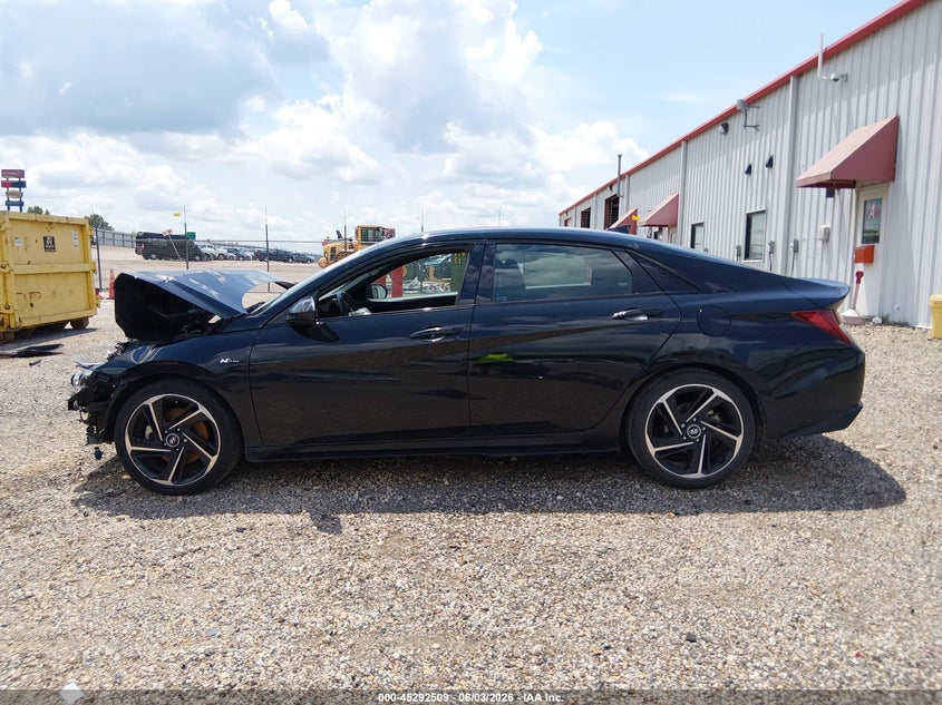 2023 Hyundai Elantra N Line VIN: KMHLR4AF2PU400881 Lot: 45292509