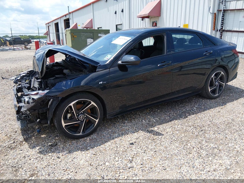 2023 Hyundai Elantra N Line KMHLR4AF2PU400881 photo 1