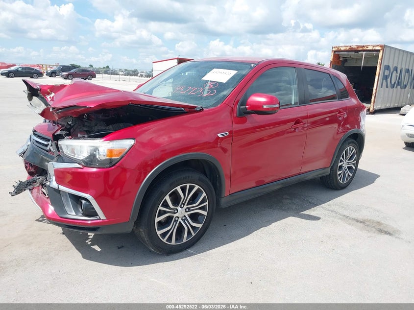 Vin: ja4ar3au1ku013391, lot: 45790358, mitsubishi outlander sport 2.0 se 20192