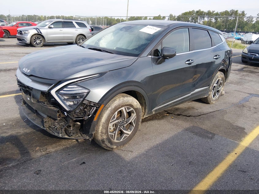 Vin: kndpucdf0s7397285, lot: 45790372, kia sportage lx 20252