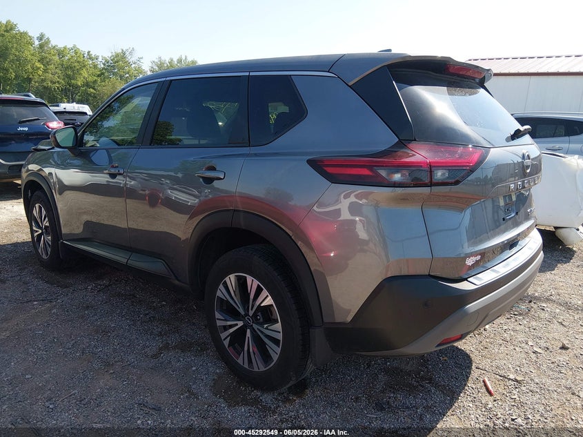 Vin: jn8bt3bb1pw484885, lot: 45790385, nissan rogue sv intelligent awd 20233