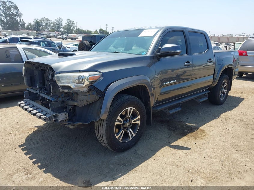 Vin: 3tmcz5an0jm157004, lot: 45790389, toyota tacoma trd sport 20182