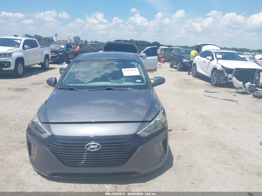 2017 Hyundai Ioniq Hybrid Sel VIN: KMHC75LC1HU037232 Lot: 45292576