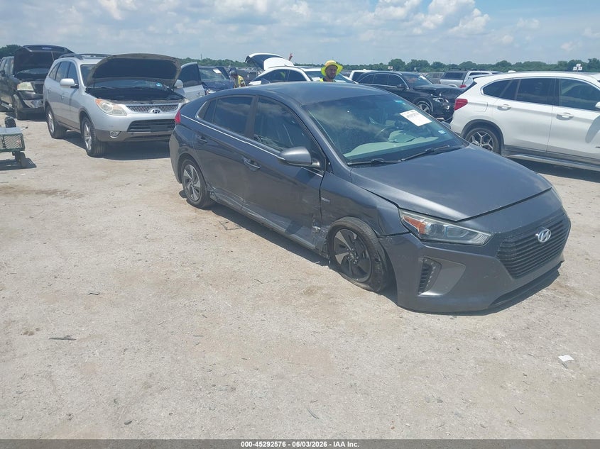 Vin: kmhc75lc1hu037232, lot: 45790412, hyundai ioniq hybrid sel 2017 img_1