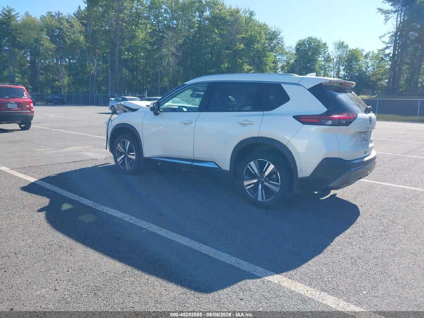 Vin: 5n1bt3cb8pc856424, lot: 45790421, nissan rogue sl intelligent awd 20233