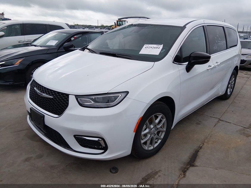 Vin: 2c4rc1bg9tr229852, lot: 45790440, chrysler pacifica select 20262