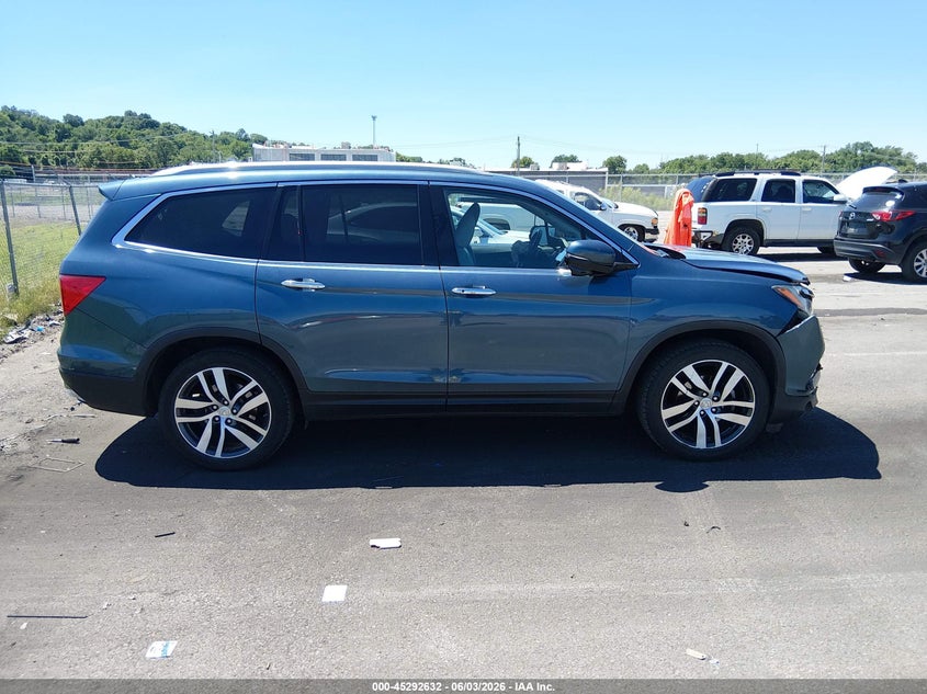 2017 Honda Pilot Touring VIN: 5FNYF6H93HB071682 Lot: 45292632